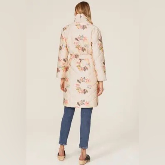 SIPOS New York quilted wrap coat new with tags - Picture 2 of 2